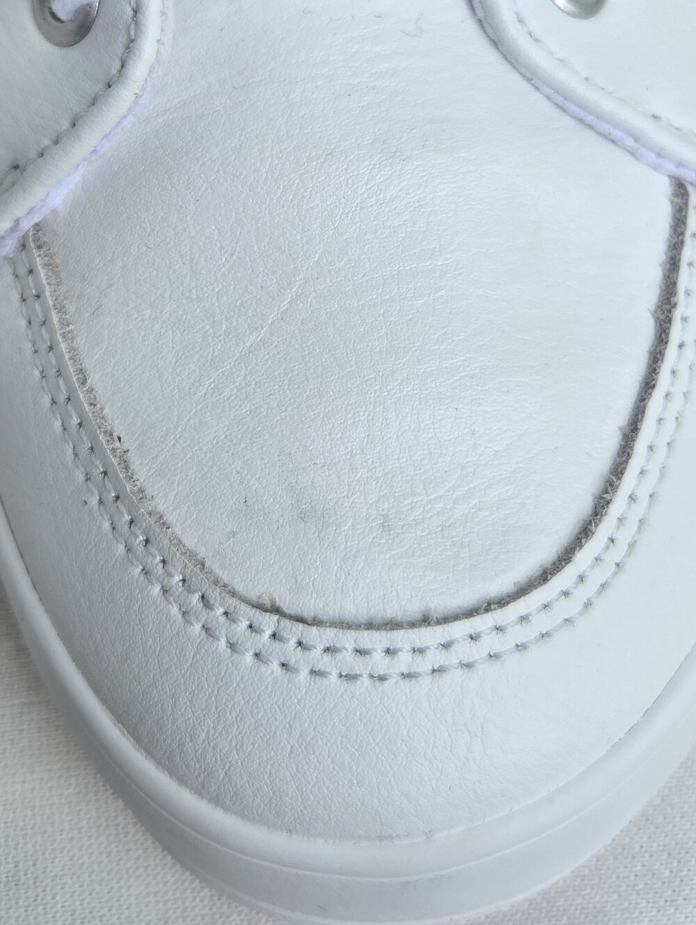 Keds Women's White Lace-Up Low Top Sneakers Logo Accents Classic Casual Size-10 - Picture 13 of 13